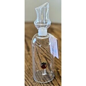 Gourmet Kitchen Glass Cooking Oil & Vinegar Bottle Dispenser 14.5 Oz. NWT